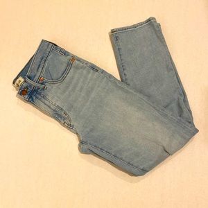 Madewell Mid Rise Classic Straight- Tall